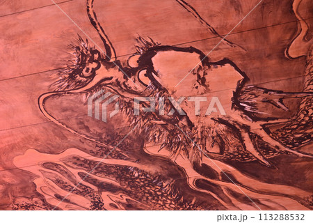 龍源院　開祖堂　龍の天井画 113288532