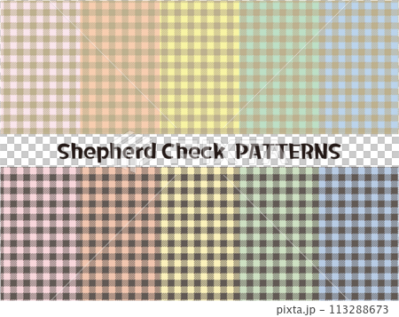 shepherd check pattern 113288673