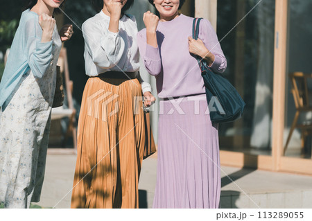 a forty-something woman a forty-something woman 113289055