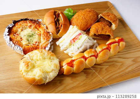 惣菜パン 調理パン 惣菜パン 調理パン 113289258