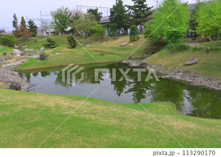 大友氏館跡庭園(国指定史跡・大分市) 大友氏館跡庭園(国指定史跡・大分市) 113290170