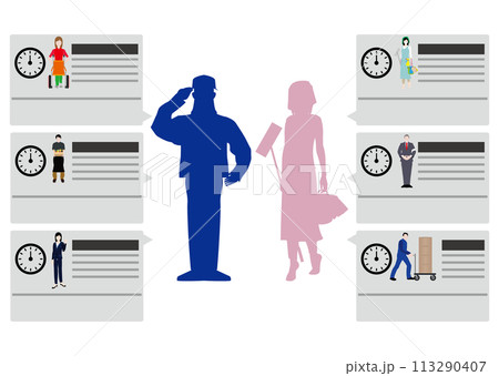 スキマバイト 113290407