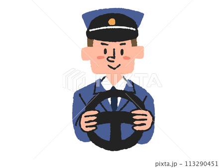 運転手のイラスト 113290451
