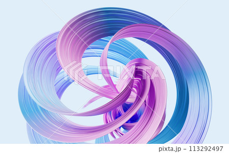Flowing curve lines background, 3d rendering. Flowing curve lines background, 3d rendering. 113292497