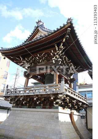 京都 佛光寺の鐘楼 京都 佛光寺の鐘楼 113293403