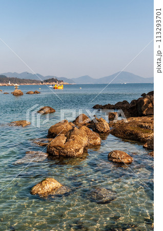 Shiraishi Island in winter Shiraishi Island in winter 113293701