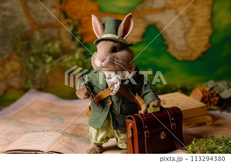 Dapper Explorer Rabbit Dapper Explorer Rabbit 113294380