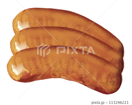ウインナー(3本)切れ目なし ウインナー(3本)切れ目なし 113296221