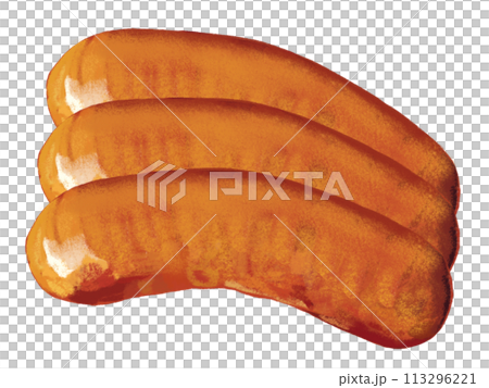 ウインナー(3本)切れ目なし ウインナー(3本)切れ目なし 113296221