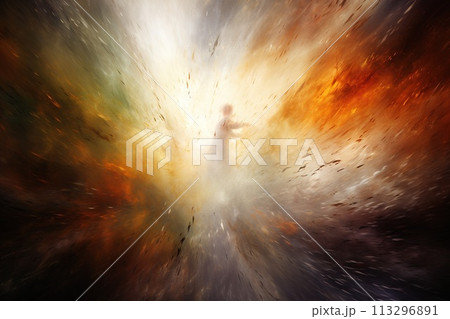 Religious biblical concept of human death, soul goes to purgatory, road to heaven, light at the end of the tunnel, road to god, life and death, heaven, heaven and hell Religious biblical concept of human death, soul goes to purgatory, road to heaven, light at the end of the tunnel, road to god, life and death, heaven, heaven and hell 113296891