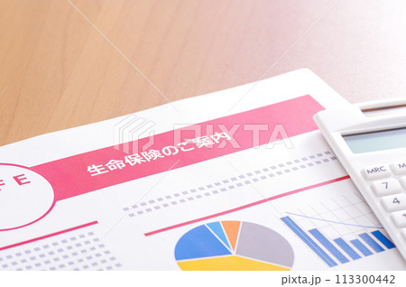 医療保険や生命保険の検討・見直しのイメージ 医療保険や生命保険の検討・見直しのイメージ 113300442