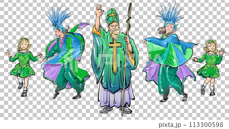 愛爾蘭 - 聖派翠克節 113300598