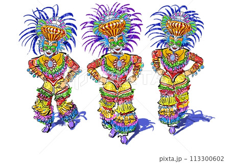 フィリピン-マスカラフェスティバル 113300602