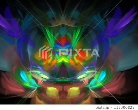 Imaginatory fractal abstract background Image Imaginatory fractal abstract background Image 113300825