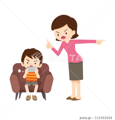 parent angry to kid addicted phone parent angry to kid addicted phone 113301029