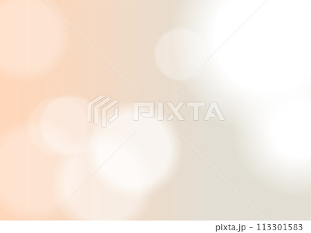 光ぼけとピンクと灰色と白色のグラデーション背景素材 113301583