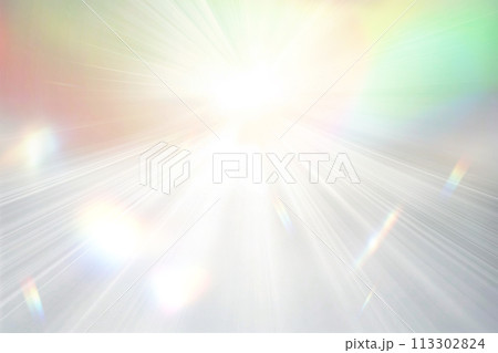 カラフルな閃光の背景 カラフルな閃光の背景 113302824