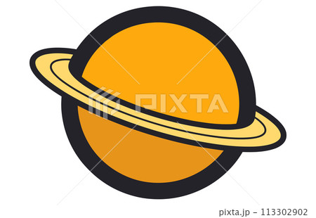 pluto planet space illustration, pluto planet vector 113302902