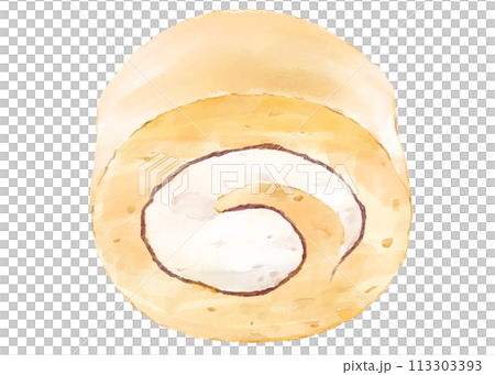 Roll cake  113303393