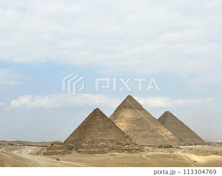 エジプトのピラミッド 113304769