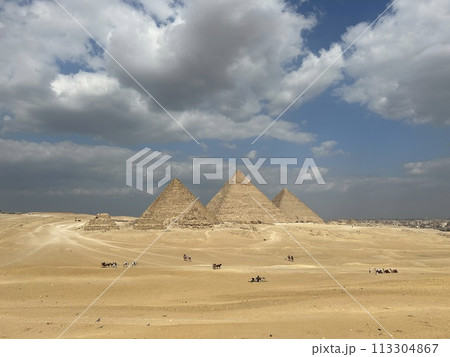 エジプトのピラミッド エジプトのピラミッド 113304867