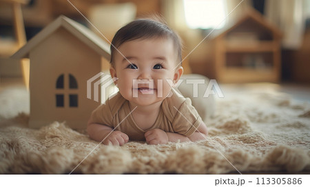 赤ちゃんと家のおもちゃ 113305886