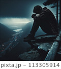 落ち込む 113305914