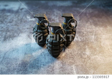 第二次世界大戦アメリカ軍マークⅡ手榴弾パイナップルWW2 U.S.mk2 grenade 113305917