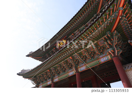 朝鮮王朝（李氏朝鮮）の王宮の景福宮（キョンボックン） 113305933