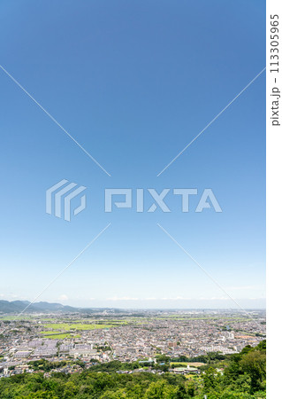 【神奈川県】湘南平から望む平塚の街並み 【神奈川県】湘南平から望む平塚の街並み 113305965