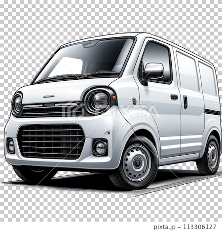 Illustration of a light van 113306127