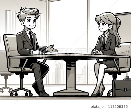 会議する人 会議する人 113306356