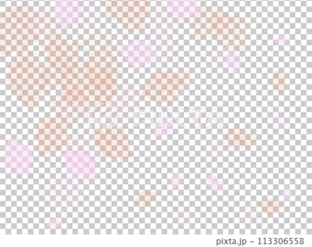 桜の花びらが舞う背景 113306558