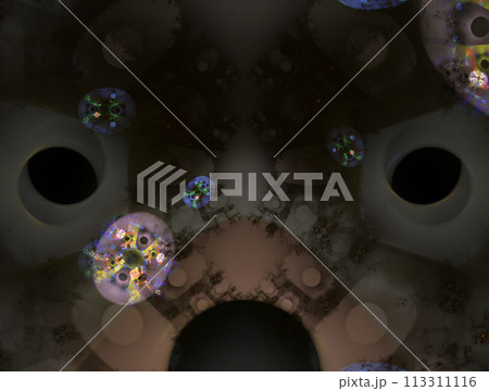 Imaginatory fractal abstract background Image Imaginatory fractal abstract background Image 113311116