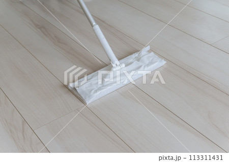 モップ　掃除道具　フローリングワイパー 113311431