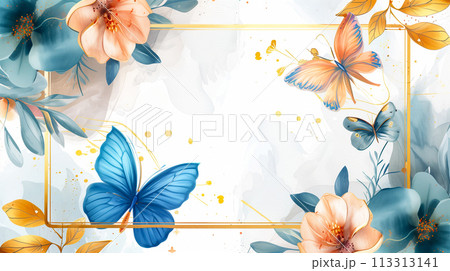 細部まで施されたエレガントな装飾的なボーダー。モダンなひねりを加えたクラシックな華やかなフレーム。 細部まで施されたエレガントな装飾的なボーダー。モダンなひねりを加えたクラシックな華やかなフレーム。 113313141