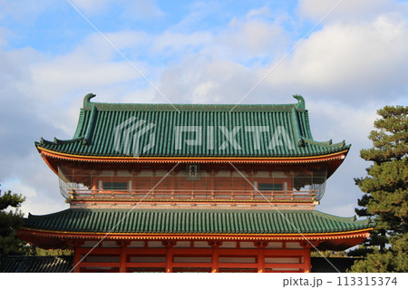 京都 平安神宮 平安遷都 平安京 京都 平安神宮 平安遷都 平安京 113315374