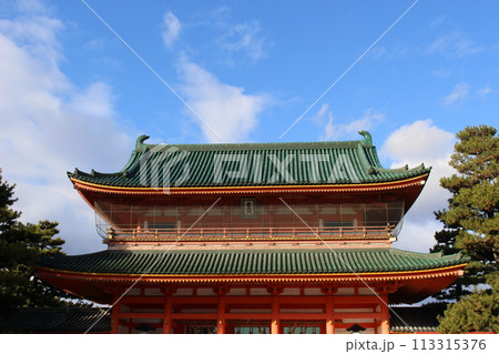 京都　平安神宮　平安遷都　平安京 113315376
