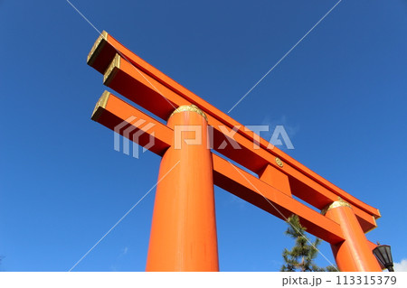 京都 平安神宮 平安遷都 平安京 京都 平安神宮 平安遷都 平安京 113315379