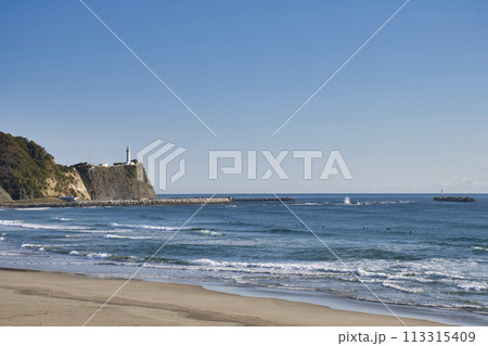 【福島県】豊間海岸と塩屋埼灯台 113315409