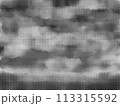 水彩モノクロテクスチャ 113315592
