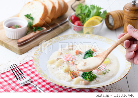 クリームシチュー クリームシチュー 113316446