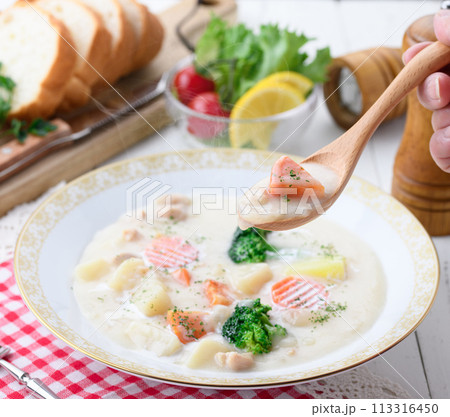 クリームシチュー クリームシチュー 113316450