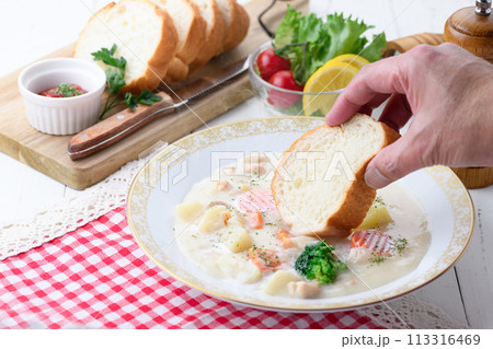 クリームシチュー クリームシチュー 113316469