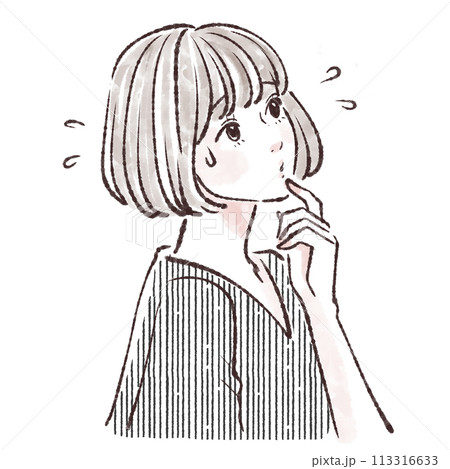 女性・女の子のイラスト素材 113316633