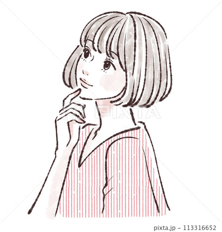 女性・女の子のイラスト素材 113316652