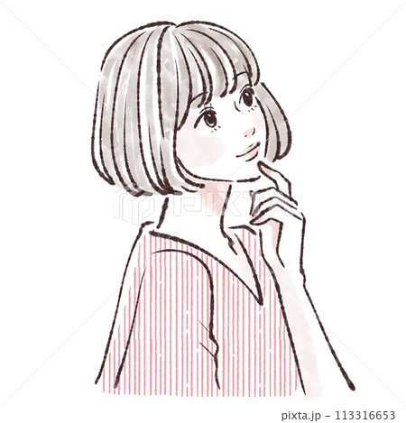 女性・女の子のイラスト素材 女性・女の子のイラスト素材 113316653