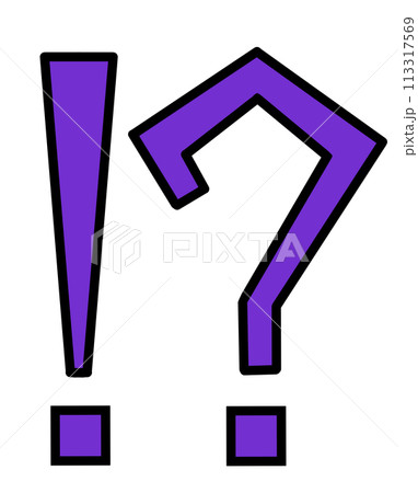 直線的な！？（紫・線画あり） 113317569