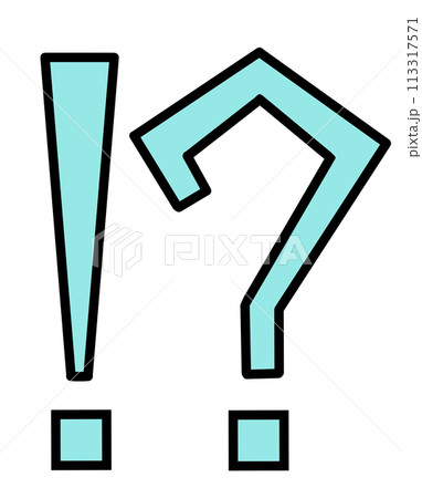 直線的な!?(水色・線画あり) 直線的な!?(水色・線画あり) 113317571