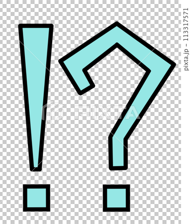 直線的な!?(水色・線画あり) 直線的な!?(水色・線画あり) 113317571